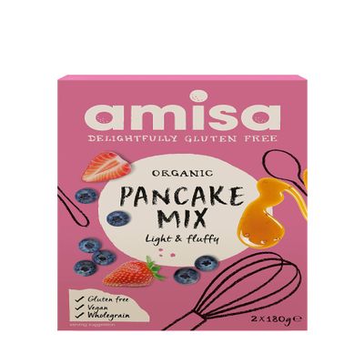 Amisa Organic Gluten Free Pancake Mix 360g