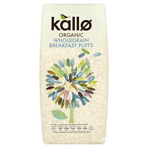 Kallo Gluten Free Organic Wholegrain Breakfast Puffs 225g