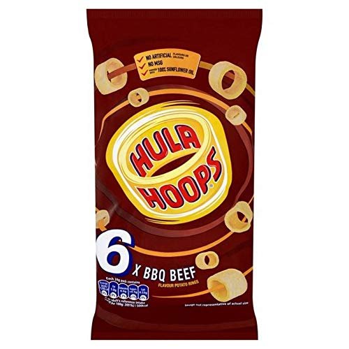 Hula Hoops BBQ Beef Multipack 24g x 7 per pack_AB