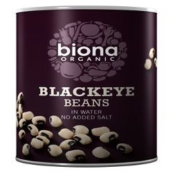 Biona Organic Blackeye Beans in Water 400g
