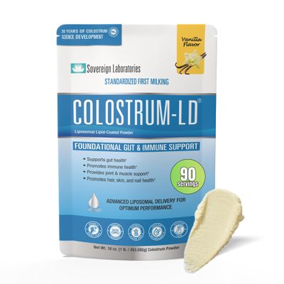 Colostrum-LD Powder, Natural Vanilla Flavor, 16oz / 453g
