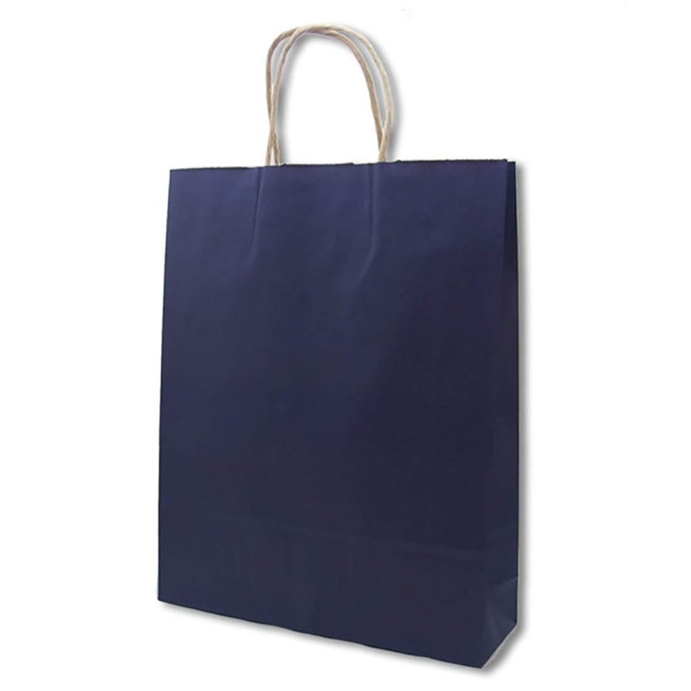 Shimojima Heiko 003201413 Handbag, 25CB, 2 Years Old, Unbleached, Navy, 12.6 x 16.1 x 4.5 inches (320 x 410 x 115 mm), 50 Sheets