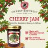 Cherry Republic Cherry Jam, 9 oz - Made with Real Chunks of Michigan Cherries, Balanced Sweet Tart Flavor, Made with Simple Ingredients, Gourmet Fruit Spread for Breakfast, Baking, & Michigan Gifts view 3