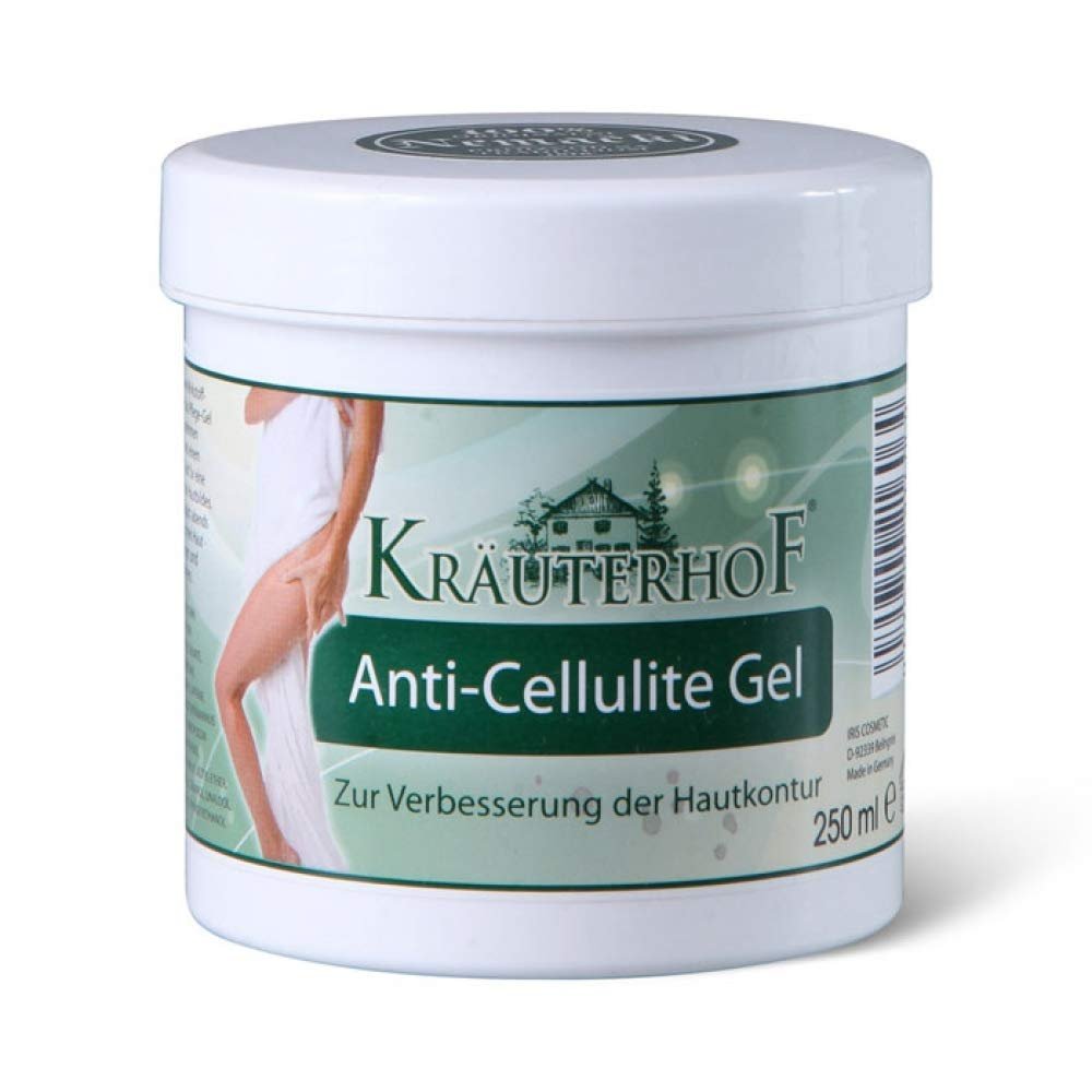 Krauterhof Anti Cellulite Gel 250ml Cellulite Treatment German Quality Care the Skin