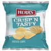 Herr's Crisp 'N Tasty Potato Chips, 1 Ounce (Pack of 42 Bags)  Light and Crispy Classic Potato Chips  Perfect for Packed Lunches view 2