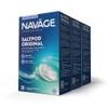Navage SaltPod Bundle  3 Packs of 30 (90 SaltPods), Saline Refills Nasal Irrigation System, Sinus Rinse and Saline Pods for Fast and Soothing Relief view 1