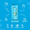 ALOHA Organic Plant Based Protein Bars, Vanilla Almond Crunch, 1.98-Ounce Bars, (Pack of 12) view 3