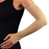 Truform-OTC Compression Arm Sleeve with Gauntlet with Thumbhole, Lymphedema Post-Op Support, Small view 1