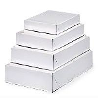 12 ct. Assorted White Gift Boxes
