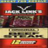 Jack Links Premium Cuts Beef Steak, Original, 1 oz., 12 Count  Great Protein Snack 11g of Protein and 1g of Carbs per Serving, Premium Beef view 1