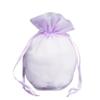 FavorOnline Large Size Gusset Organza Bags Lavender 10.4" x 5.6 x 1.6 - Set of 10 view 1