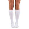 Dr. Comfort Women's Casual Compression Sock 1015 mmHg Gentle Support, Knee High, Made with Soft, Breathable Cotton - Medium, White view 1
