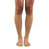 Dr. Comfort Men's Micro-Nylon Dress Sock -15-20 mmHg -Khaki-L view 1