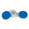 Flents Contact Lens Case Travel Size, Leak Proof Contact Lens Holder with Screw Top, Compact Portable Storage for Contacts, Soft Grip Durable Design, BPA Free, Color May Vary (Randomly Selected) view 2