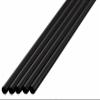 Shibase Industry 363 Diamond Straws Straight, 7.1 inches (18 cm), 1000 Pieces, Black view 1