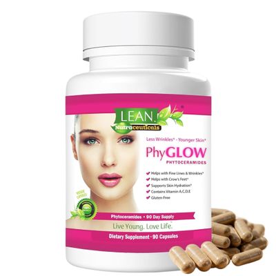 Skin Care Phytoceramides, 90 Day Hydration Focus Super Ceramide Supplements for Women and Men, Wrinkle Support Factor Pills Give youth to the Face with Multivitamin A, C, D, E Gluten Free 90 Capsules