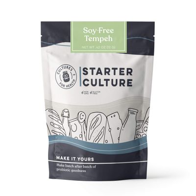 Cultures For Health Soy-Free Tempeh Starter Culture | 4 Packets Spores for DIY Plant Based Meat | Gluten Free, Non-GMO Indonesian Food | Make Meatless Bacon, Vegan Nuggets, & More High Protein Snacks