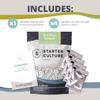 Cultures For Health Soy-Free Tempeh Starter Culture | 4 Packets Spores for DIY Plant Based Meat | Gluten Free, Non-GMO Indonesian Food | Make Meatless Bacon, Vegan Nuggets, & More High Protein Snacks view 3