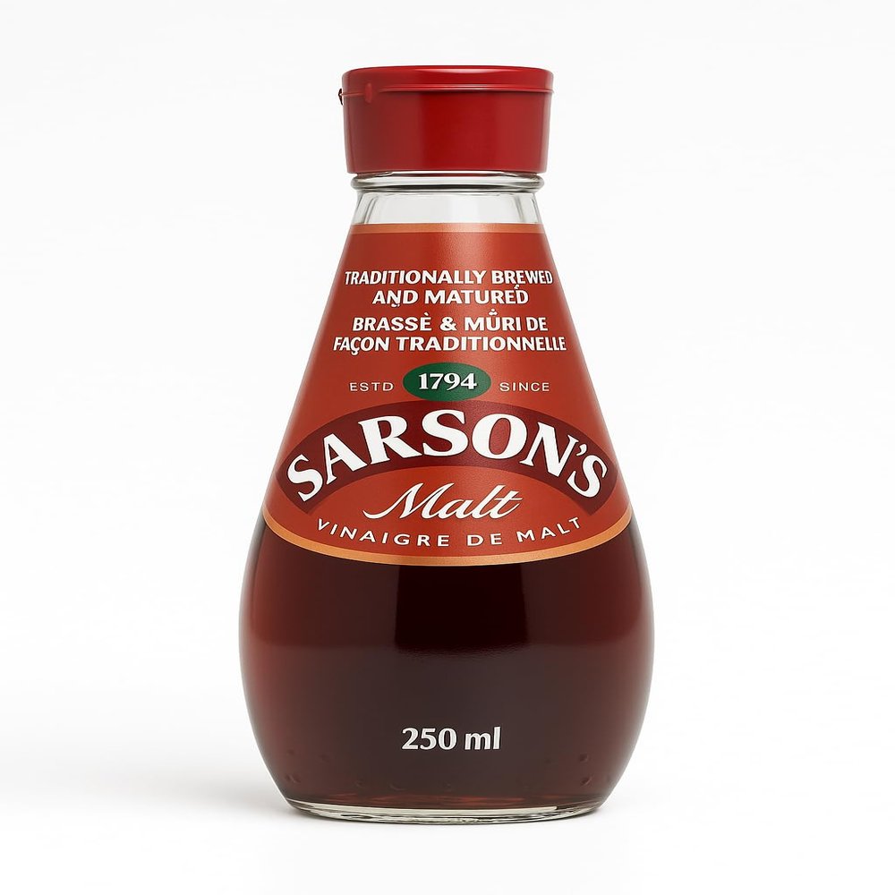 Sarson's Original Malt Vinegar 250ml - Pack of 2