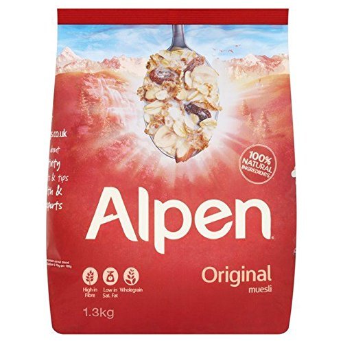 Alpen Original Swiss Recipe Muesli 1.3kg - Pack of 2