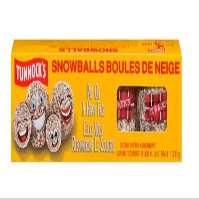 Tunnock's Snowballs 4 x 30g - Pack of 2