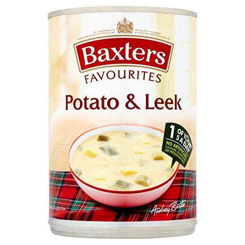 Baxters Favourites Potato & Leek Soup 415g - Pack of 2