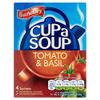 Batchelors Cup A Soup Tomato & Basil 4 x 26g - Pack of 2