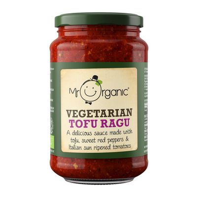 Mr Organic Tofu Sweet Red Pepper & Tomato Pasta Sauce 350g - Pack of 2