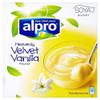 Alpro Vanilla Soya Dessert 4 x 125g - Pack of 2 view 1