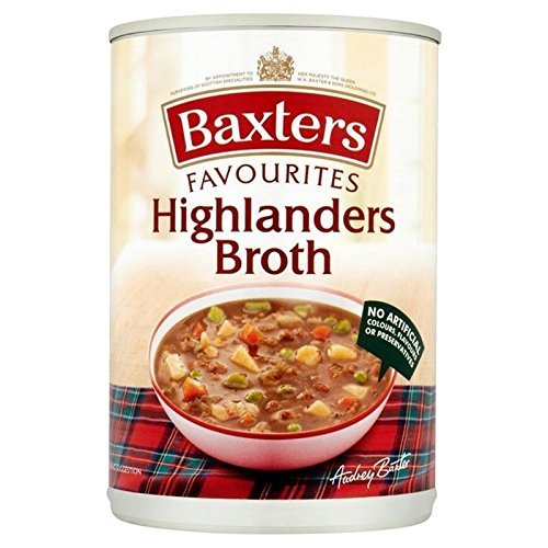 Baxters Favourites Highlanders Beef Broth Soup 400g - Pack of 2
