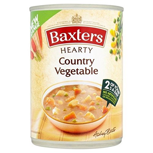 Baxters Hearty Country Vegetable Soup 400g - Pack of 2
