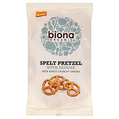 Biona Organic Spelt Pretzel With Sesame 125g - Pack of 2
