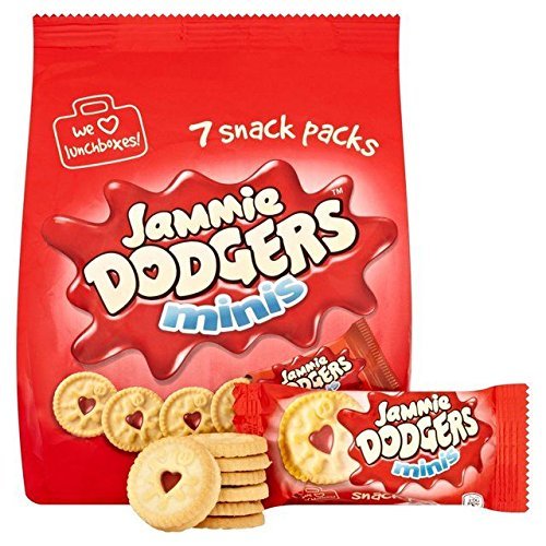 Mini Jammie Dodgers Minis 7 x 20g - Pack of 2