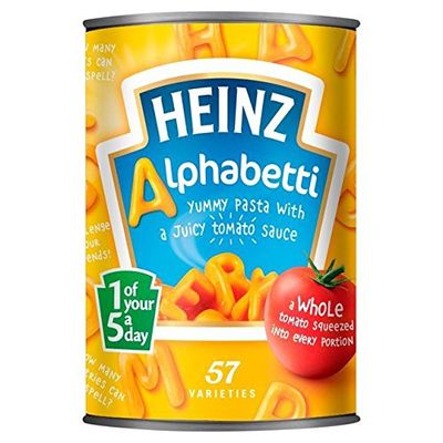 Heinz Alphabetti Spaghetti 400g - Pack of 2