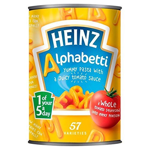 Heinz Alphabetti Spaghetti 400g - Pack of 2
