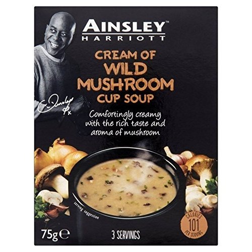 Ainsley Harriot Wild Mushroom Cup Soup 75g - Pack of 2