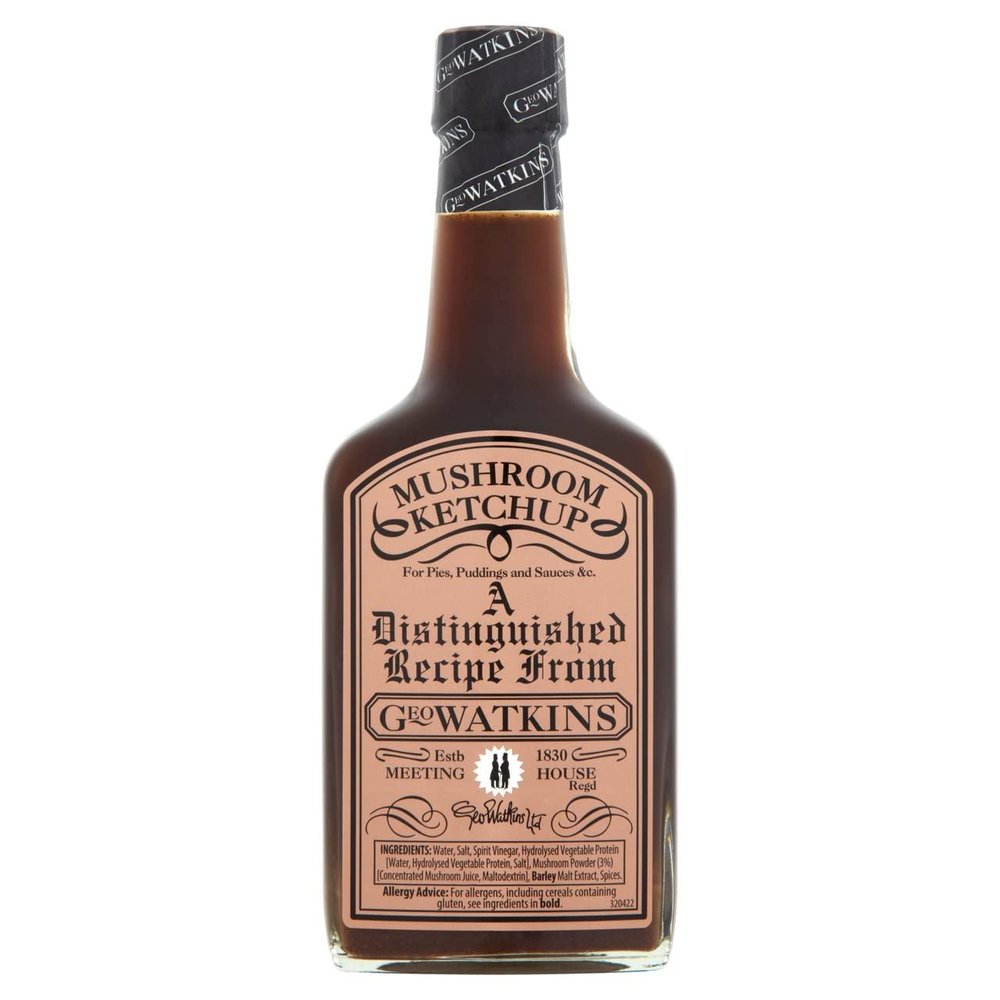 Geo Watkins Mushroom Ketchup 190ml - Pack of 2