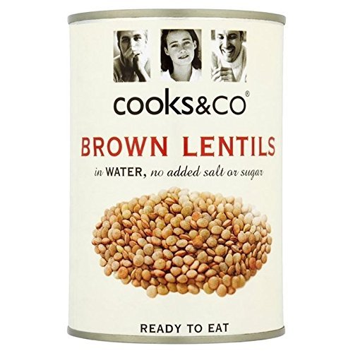 Cooks & Co Brown Lentils 400g - Pack of 2