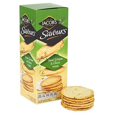 Jacob's Sour Cream & Chive Savours 150g - Pack of 2