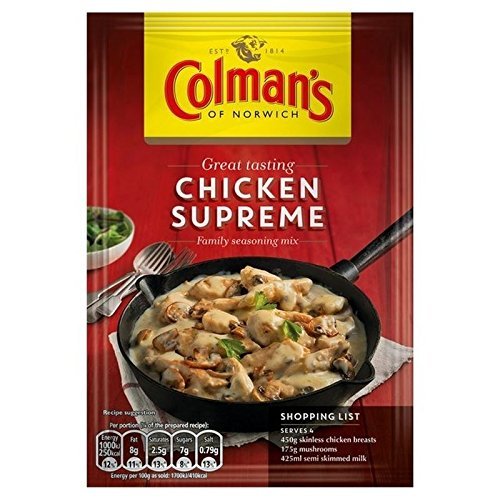 Colman's Chicken Supreme Recipe Mix 38g - Pack of 2
