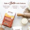 Jovial Organic Einkorn Whole Wheat Flour - Bread Baking Flour for Sourdough, High Protein, Non-GMO, Organic Pizza & Pasta Flour, European Italian Flour, Glyphosate Free - 32 Oz view 4
