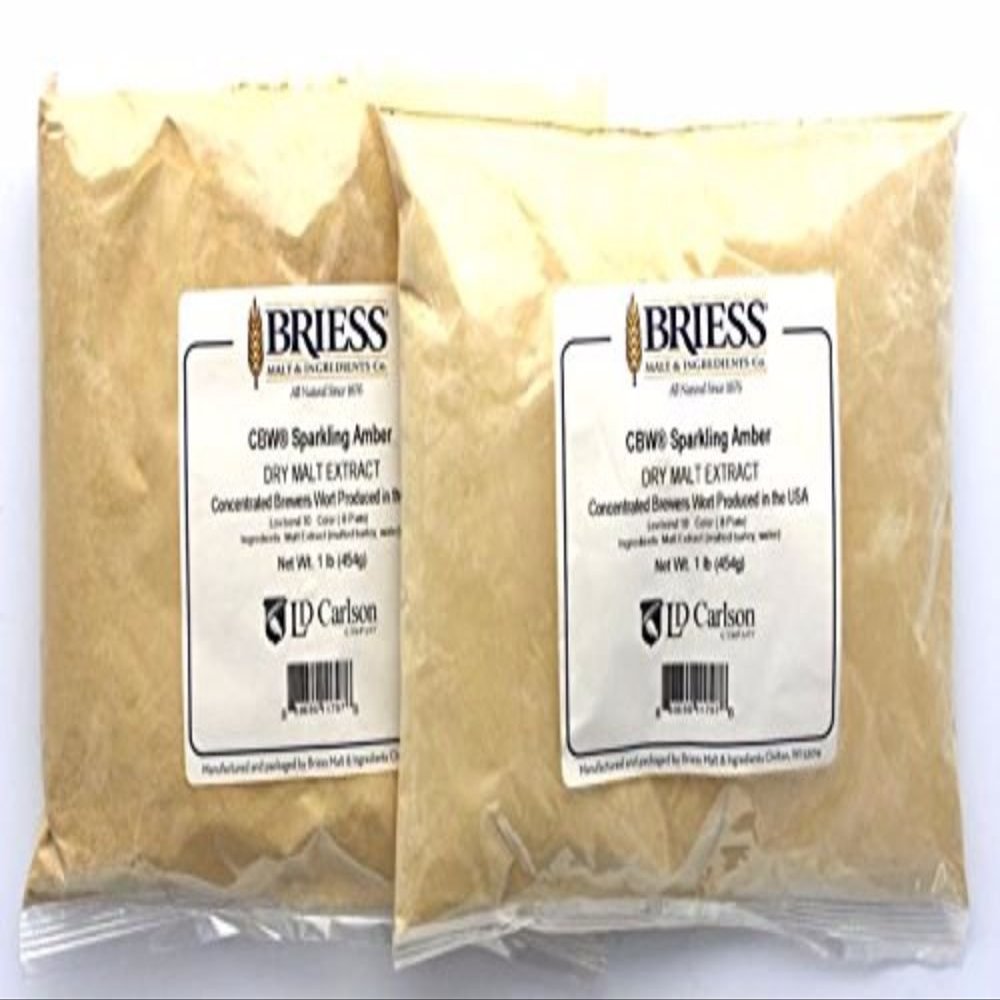 Briess Sparkling Amber Dry Malt Extract-2 Lb.