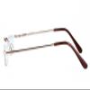 Agstum Half Moon Readers Spring Hinge Reading Glasses Single Vision (+2.25, Gold) view 3