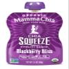 Mammachia Chia Squeeze Blackberry Bliss Vitality Snack, Vegan Friendly, Kosher, USDA Certified Organic, Gluten Free & Non-GMO, 3.5 Ounce (Pack of 16) view 3