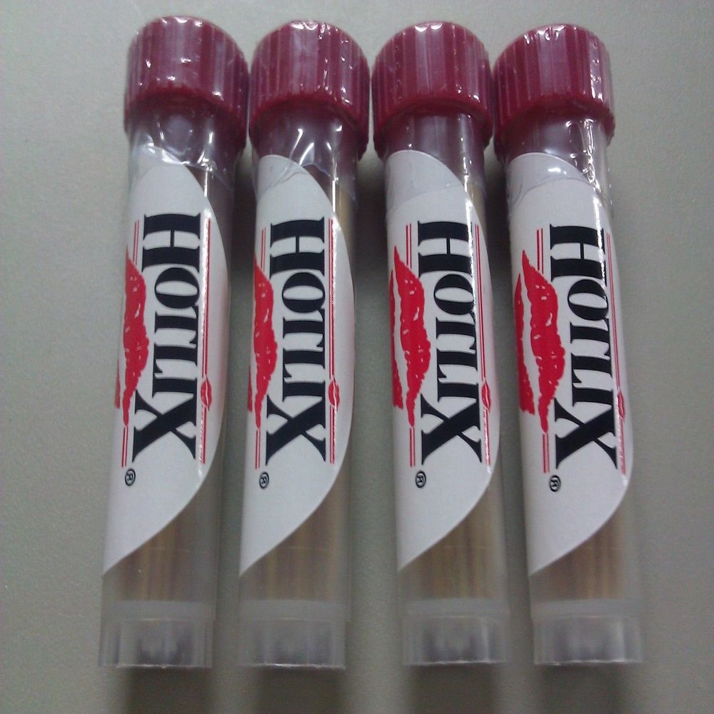 (5) Tubes of Flavored Toothpicks Cinnamon Hotlix Toothpix Fresh