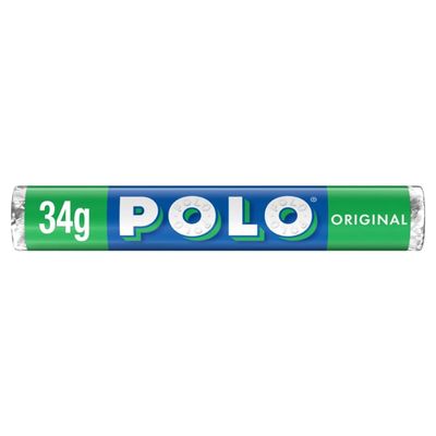 Nestle Polo Mint Original Tube 34g (Pack of 3)