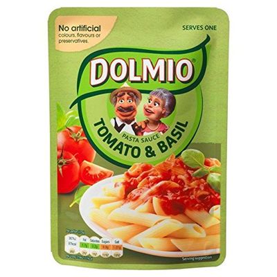 Dolmio Tomato & Basil Microwave Pasta Sauce 170g - Pack of 6