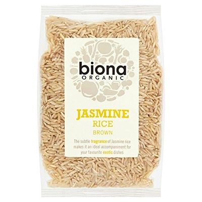 Biona Organic Jasmine Rice Brown 500g - Pack of 6
