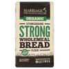 Marriage's Strong Organic Wholemeal Bread flour 1kg - Pack of 6 view 1
