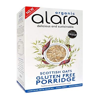 Alara Organic Gluten Free Scottish Oats Porridge 500g - Pack of 6